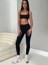 Dellah Ruched Back Leggings Black